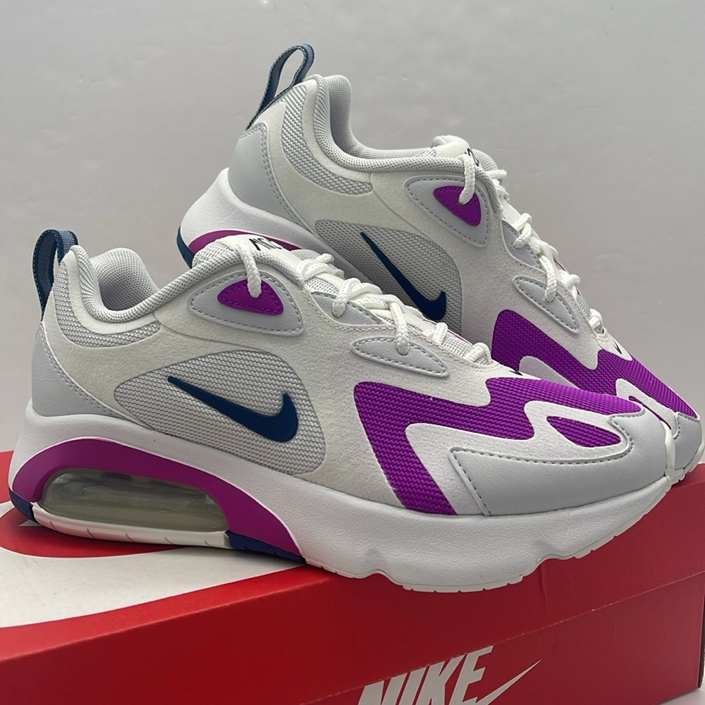 Nike WMNS White and Pink Sneakers AIR MAX 200
PHOTON DUST/VALERIAN BLUE - Picture 7 of 16